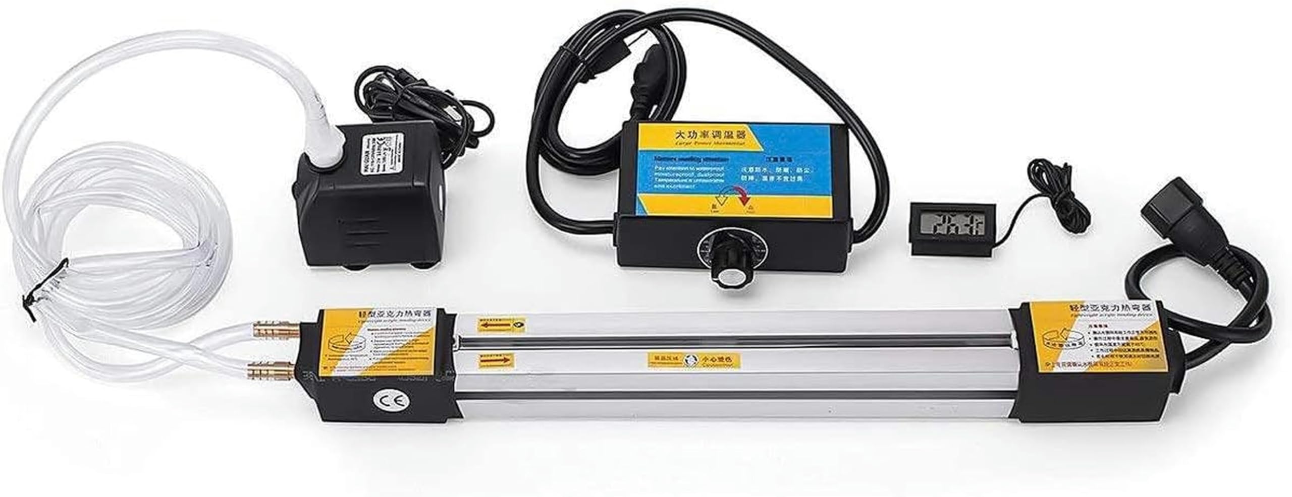 Calentador de acrílico para máquina dobladora de plástico PVC, herramienta portátil para hacer carteles y proyectos de bricolaje