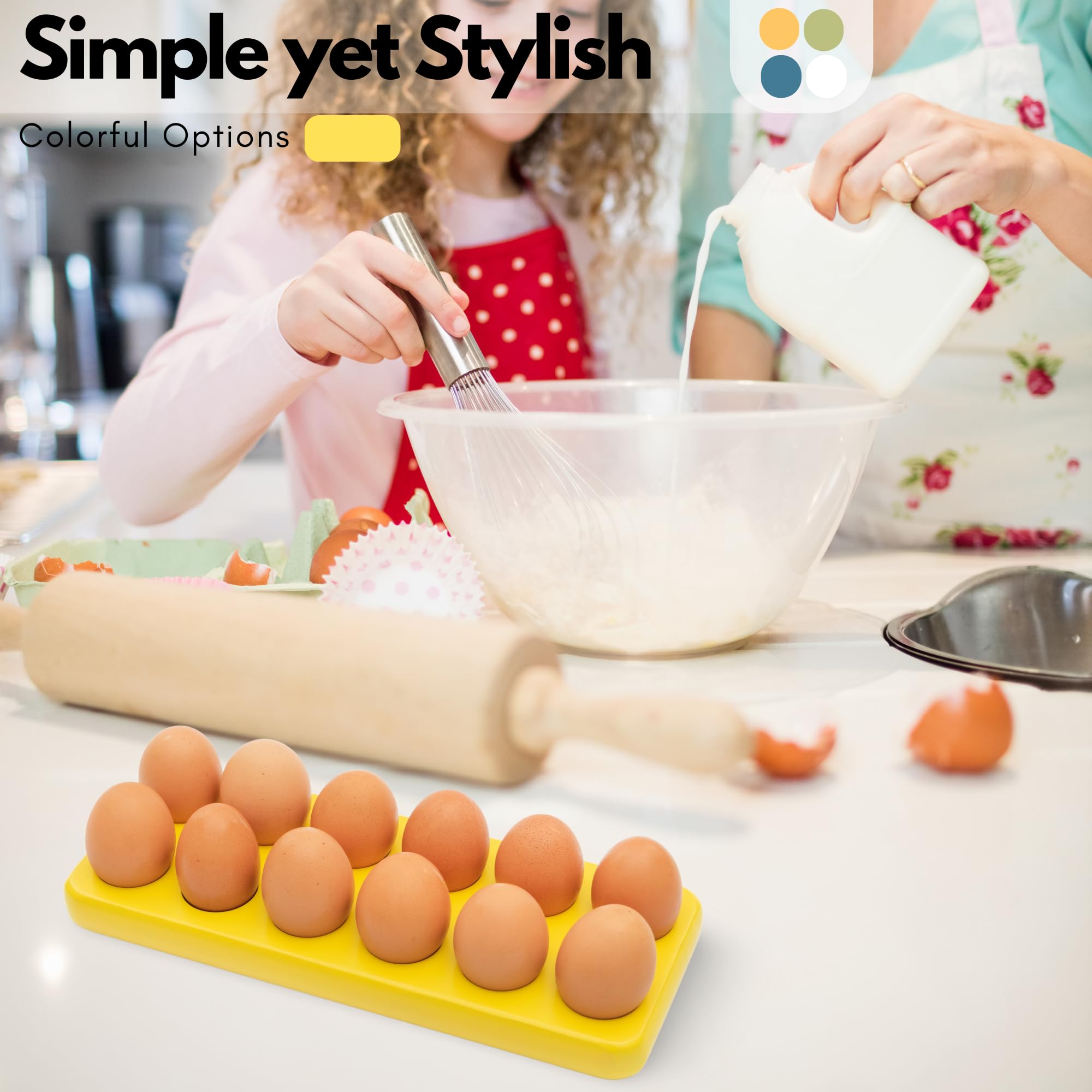 DECOMIL Deviled egg platter (Yellow)