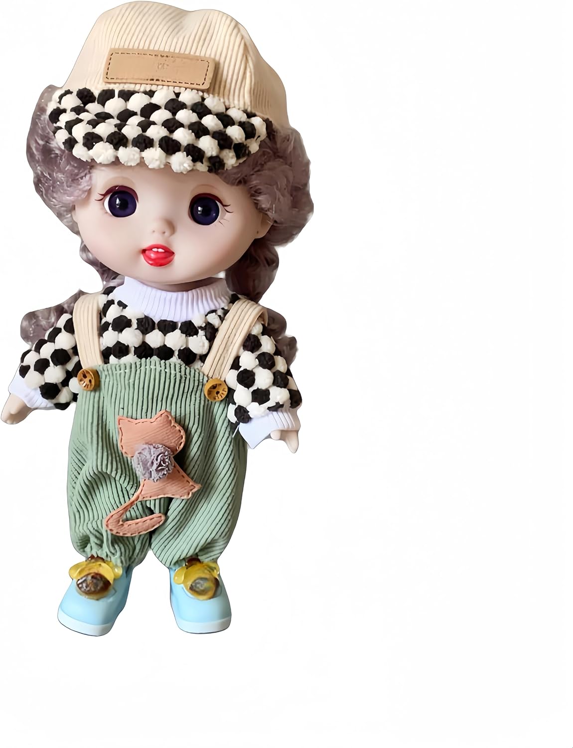 1/8 Bjd Doll,Ball Jointed Doll,Fashion Dolls,9 inch Vinyl SD Doll,Collectable Action Figure The Best Gift Set (D)