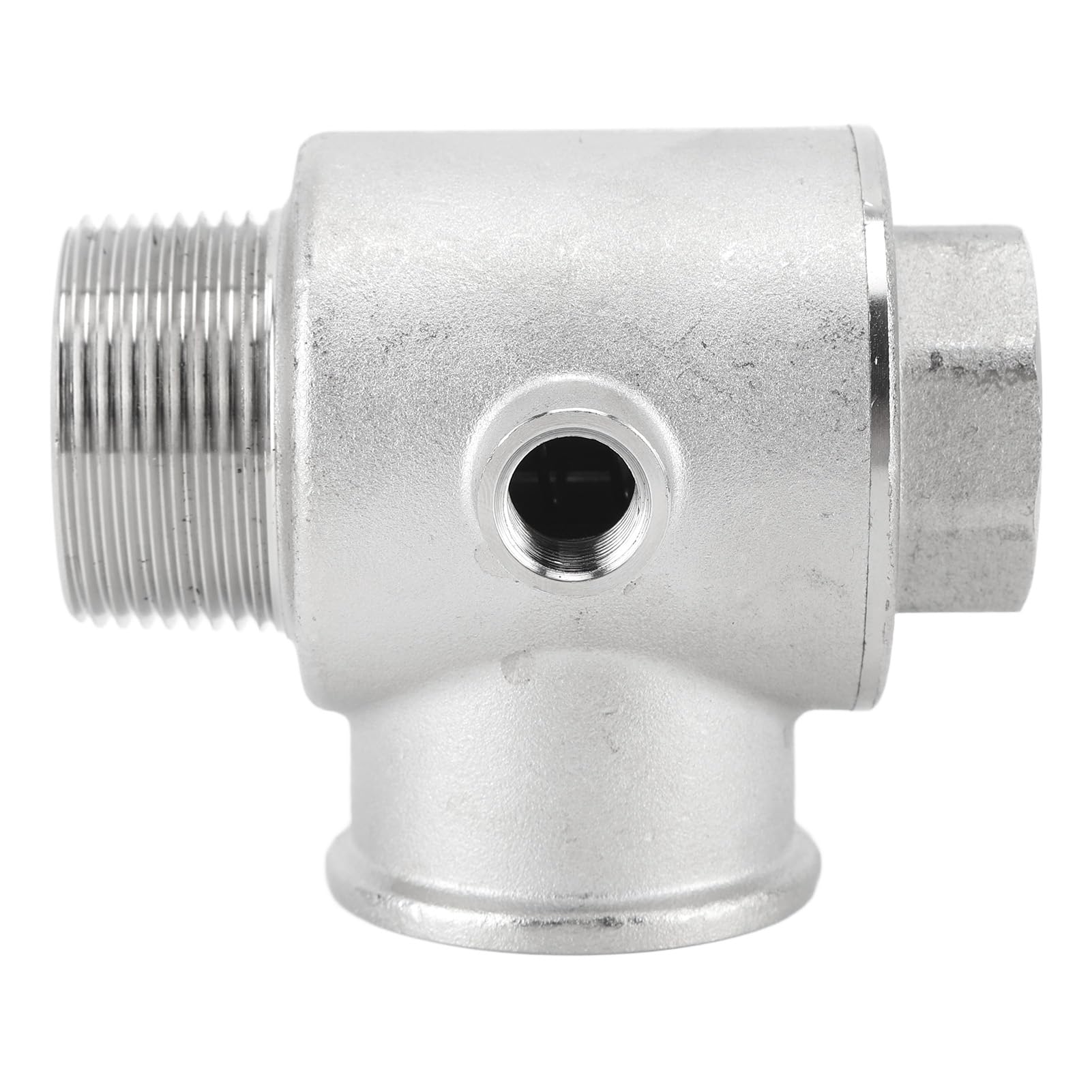 Válvula de retención de 5 vías, DN32, de aleación de aluminio, con resorte, dispositivo antirretroceso, accesorio de tubería roscado hembra y macho para sistemas hidráulicos, con