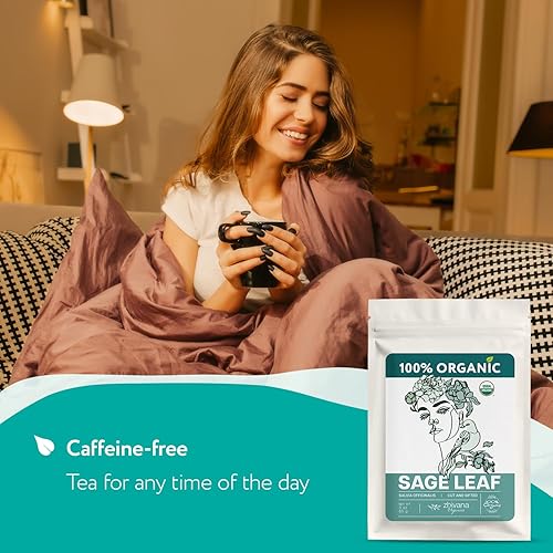 Miniatura 340 de Zhivana Organics - Té orgánico de bayas de espino blanco 16 onzas, para presión arterial alta, apoyo para la salud cardíaca y relajación