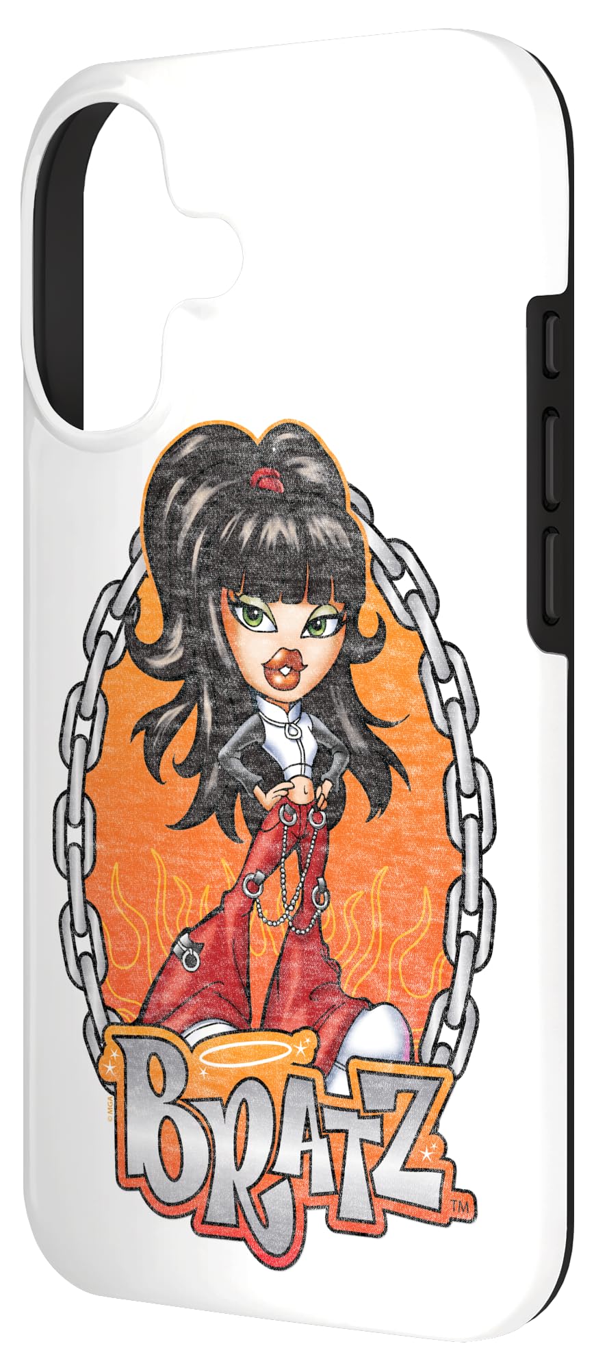 Amazon.com: Bratz - Jade Chain and Flames Case for iPhone 17