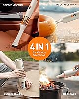 Vista 3 de OXILAM Car Vacuum Handheld Vacuum Portable Cordless-14000PA High Power, Blow & Suction 2 in 1, Up to 30 Mins Runtime, Small Vacuum Cleaner for Home