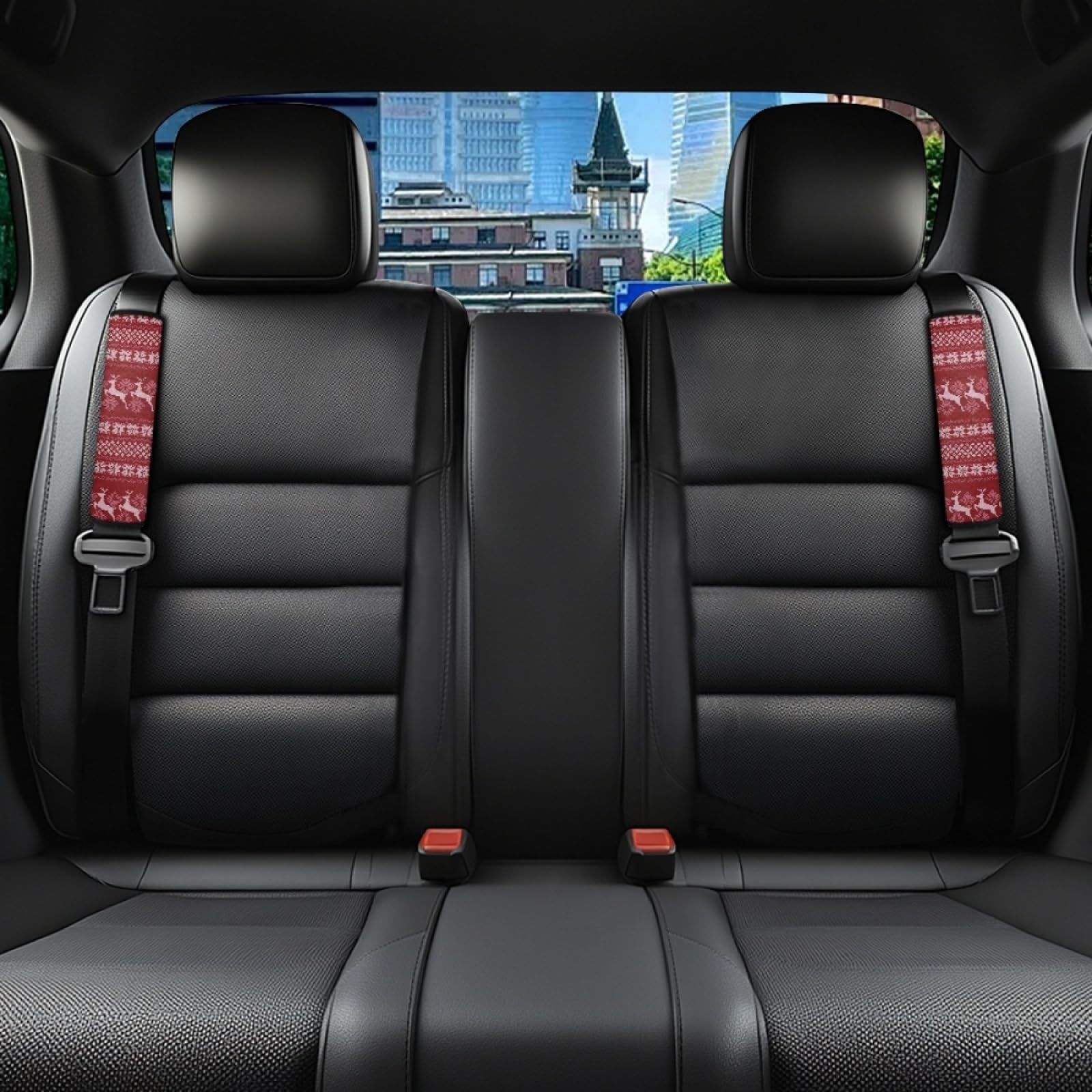 Protector Cinturon Coche Funda Almohadilla Cinturon Coche 21.6x29.7cm/6 Pcs