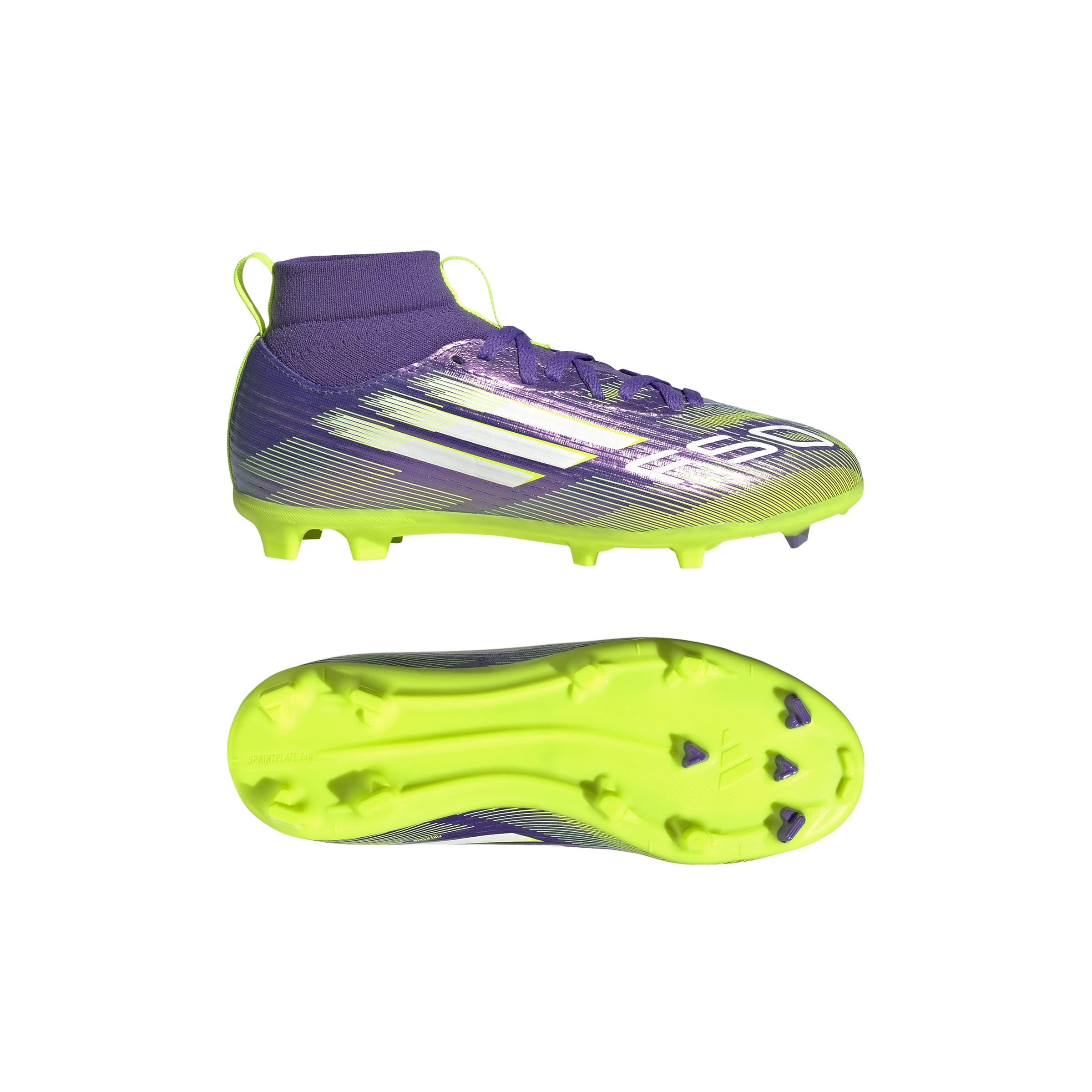 adidas Unisex Kids F50 League Kids Fußballschuh, Feste/gemischte Böden, mittelhoch