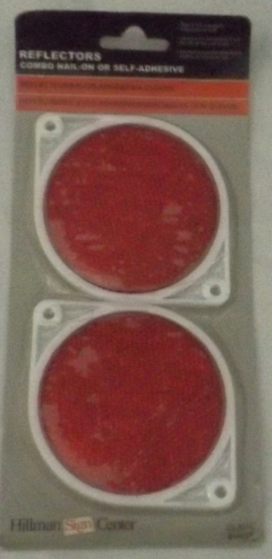REFLECTORS RED 3" 2PK