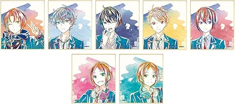 Amazon Tvアニメ あんスタ トレーディング Ani Art ミニ色紙 Ver B Box商品 1box 7個入 全7種類 アニメ 萌えグッズ 通販