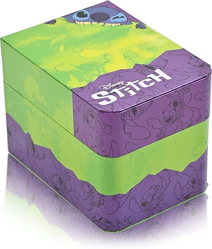 Miniatura 5 de Accutime Disney Lilo & Stitch - Reloj digital para mujer, pantalla LCD con pantalla táctil, luz LED en caja plateada, esfera de cristal, reloj de