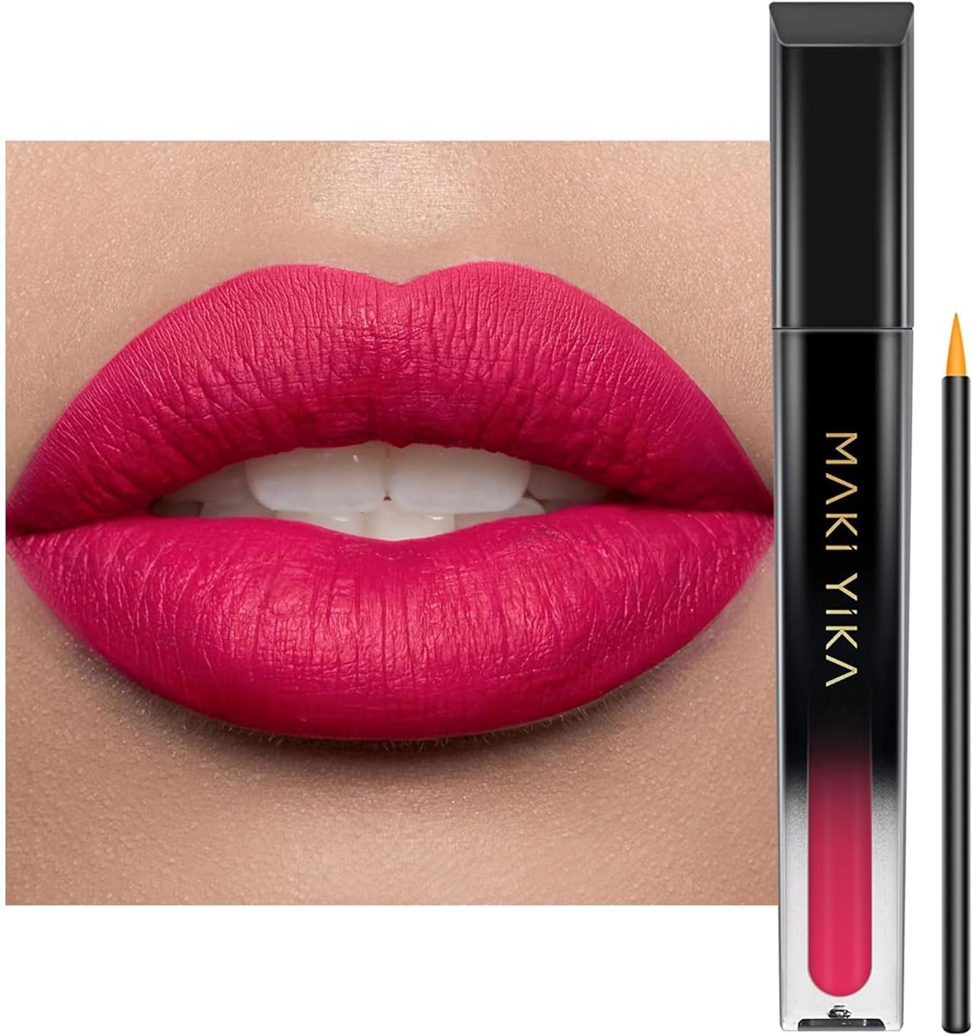 Magenta Lipstick for Women Color Stay Long Lasting Lipsticks, No Smudge Matte Liquid Red Lipstick Transferproof Cruelty-Free Lip Color | Magenta