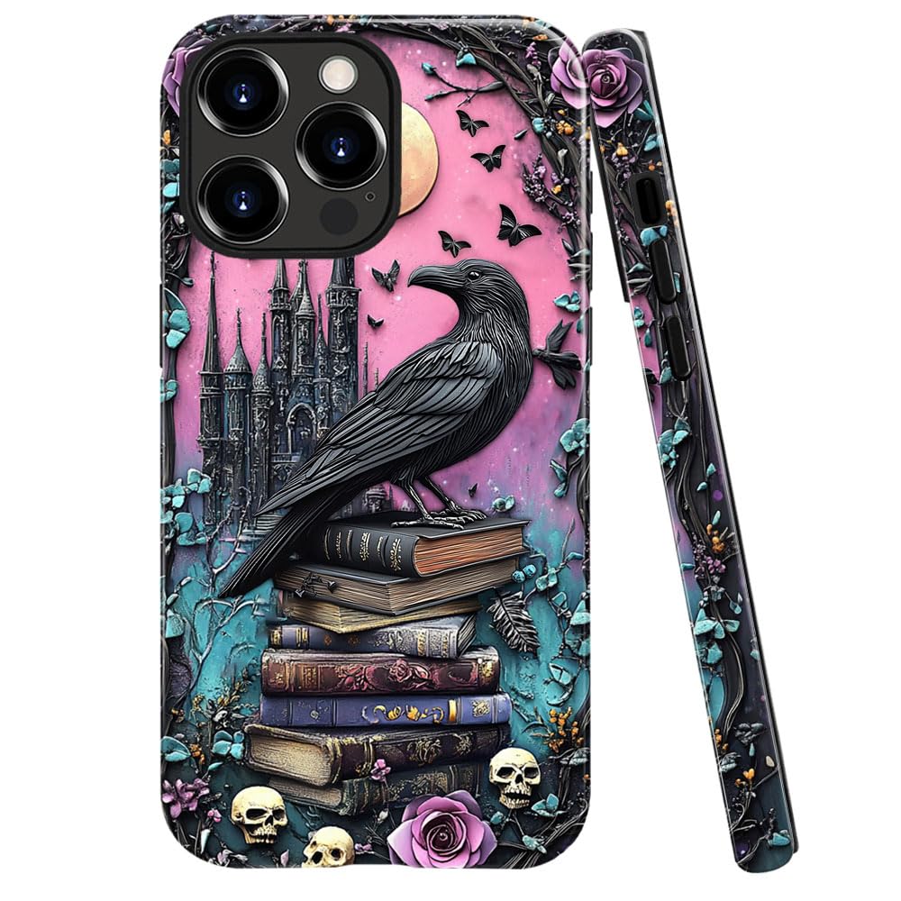 Coque iPhone 11 Pro Max durable pour protéger des chutes avec design gothique romantique - 8