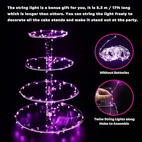 Miniatura 6 de YestBuy - Soporte para cupcakes (345)