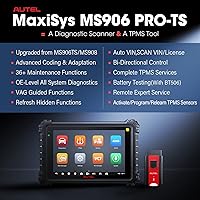 Vista 2 de Autel MaxiSys MS906Pro-TS Escáner Autel, versión de MaxiSys MS906TS MS906BT, servicios TPMS profesionales, más de 36 funciones de servicio