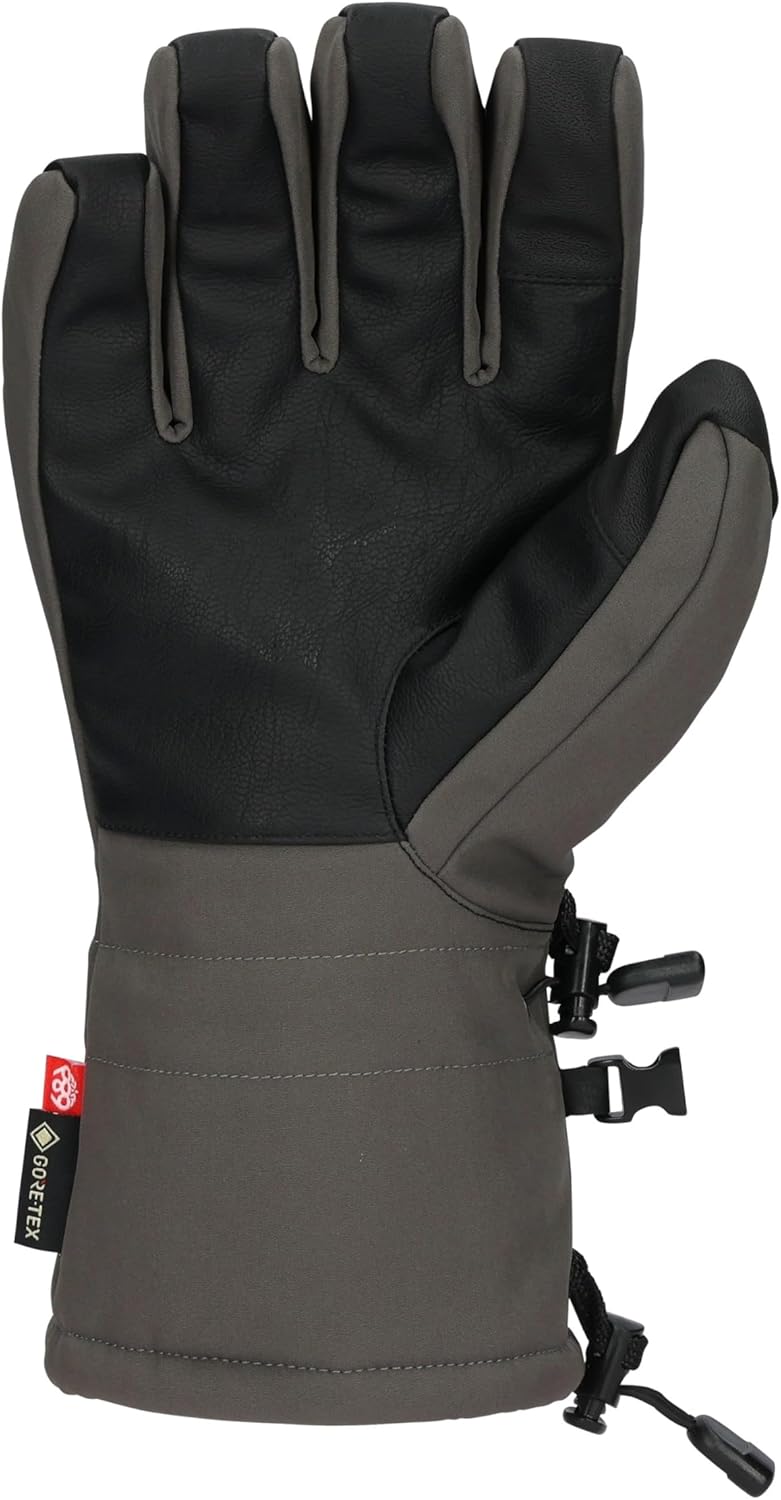 686 Men's Gore-TEX Linear Glove - 3L Softshell Fabric with Micro Tricot Lining - Water & Weather Resistant