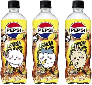 サントリー ペプシ〈生〉 ビッグゼロ レモン 600ml ペット ちいかわデザインラベル 24本 1ケース