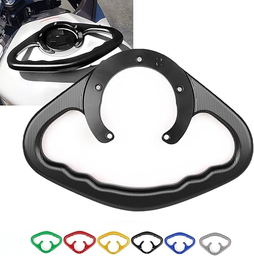 Vista 2 de Motorcycle Passenger Handles for Yamaha YZFR6 MT07 MT09 MT10 FZ25 FZ1 FZ6 FZ8 XJ6 FZ6R Motorcycle Passenger Handgrips Hand Grip Tank Grab Bar