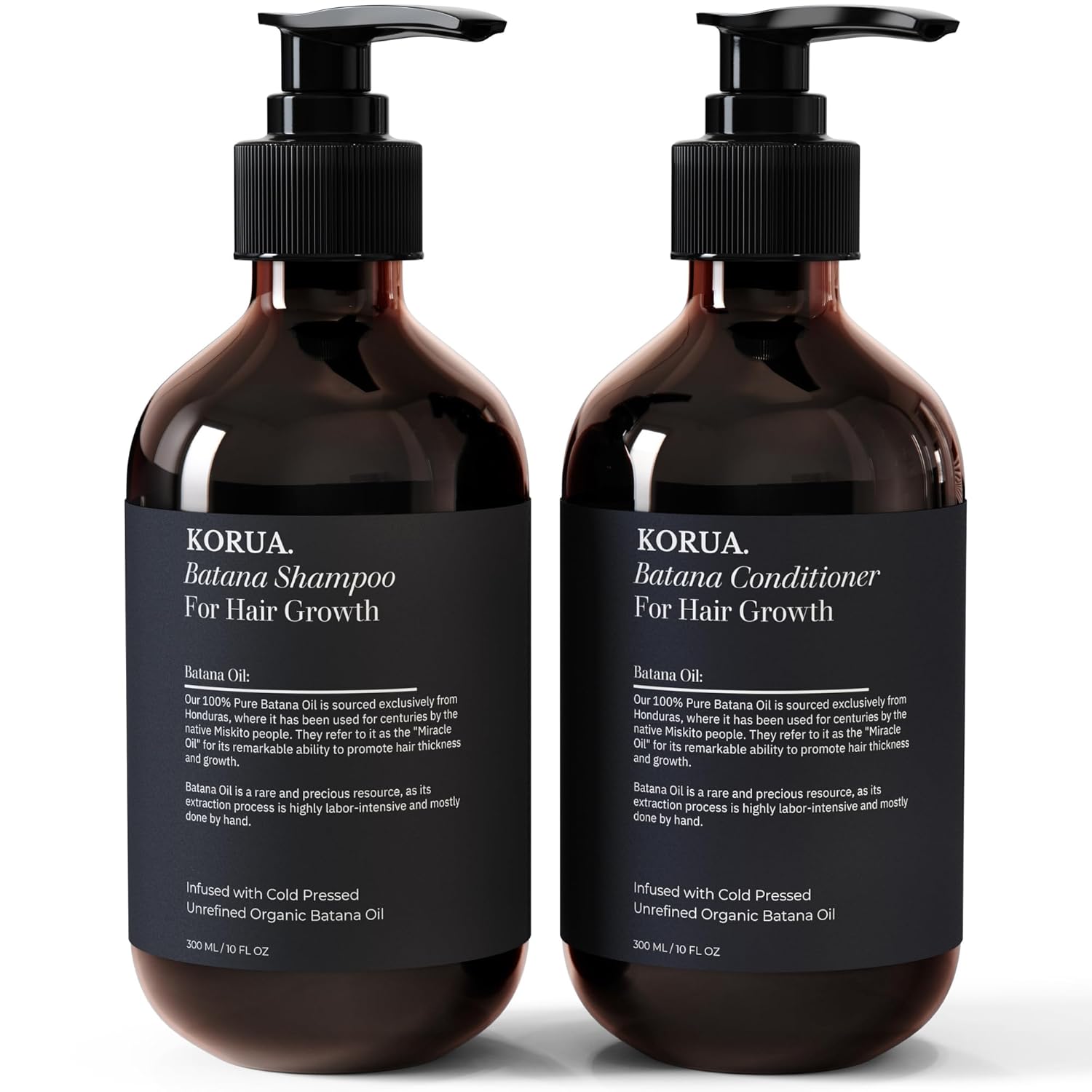 Batana Oil Shampoo and Conditioner for Hair Growth and Healthy Hair