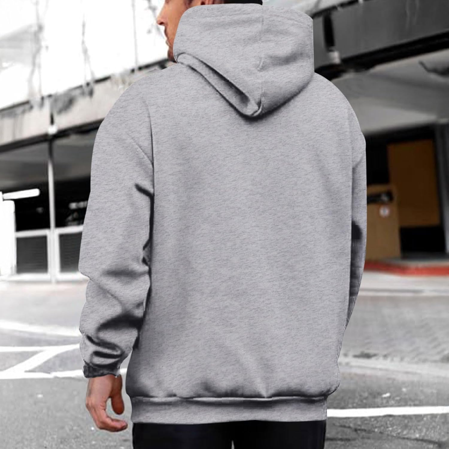 Christian Jesus Hoodies For Men Graphic Yahweh Hoodie Bible Verse God Sweatshirt Religious Faith Cotton Pullover Tops - Image 4