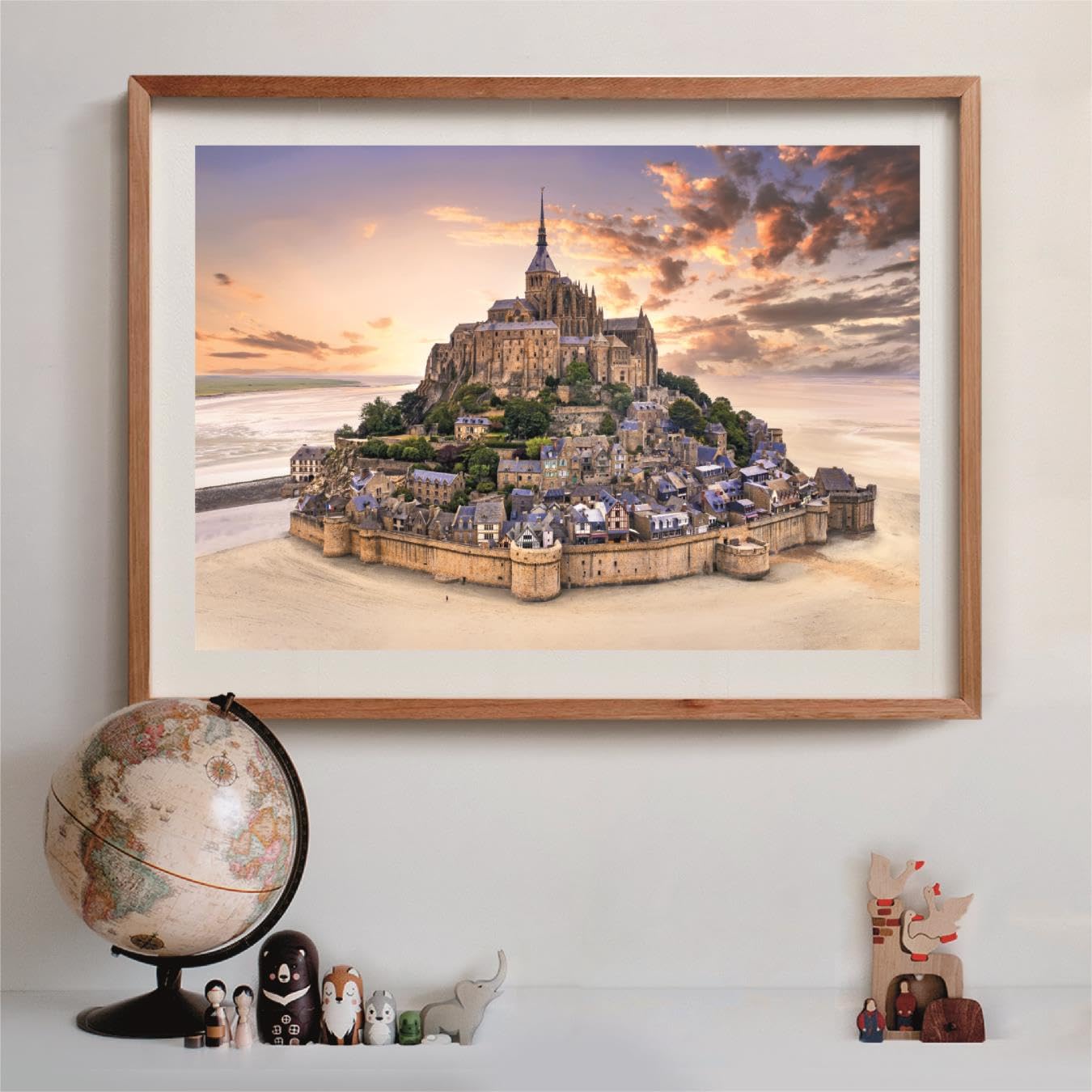 Clementoni 1500ピース ジグソーパズル モン・サン・ミッシェル Amazon.com: Clementoni - 31730 Jigsaw Puzzle 1500 Pieces for