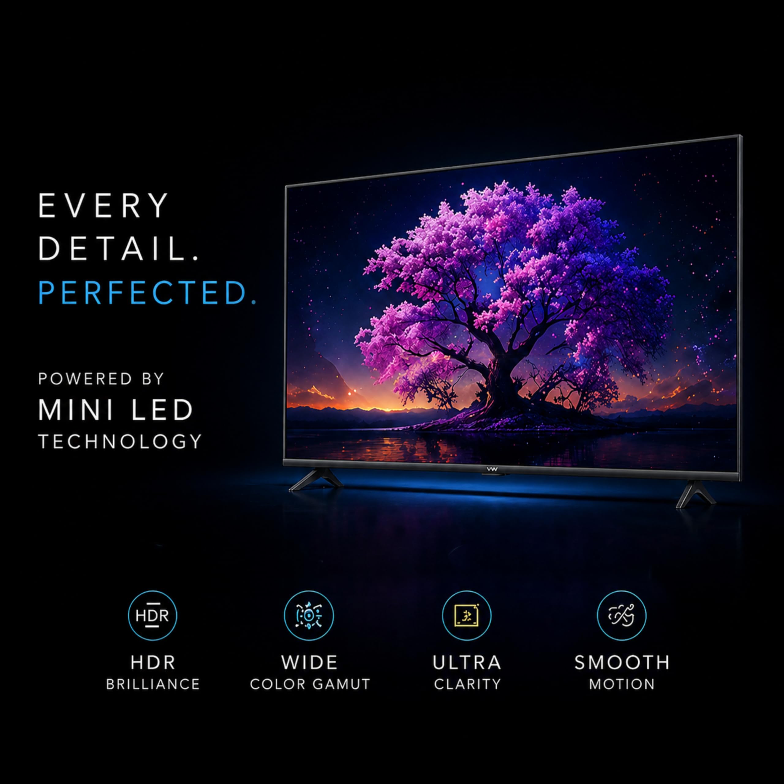 Visio World 55" 4K QLED Smart TV - Stunning Picture! -6