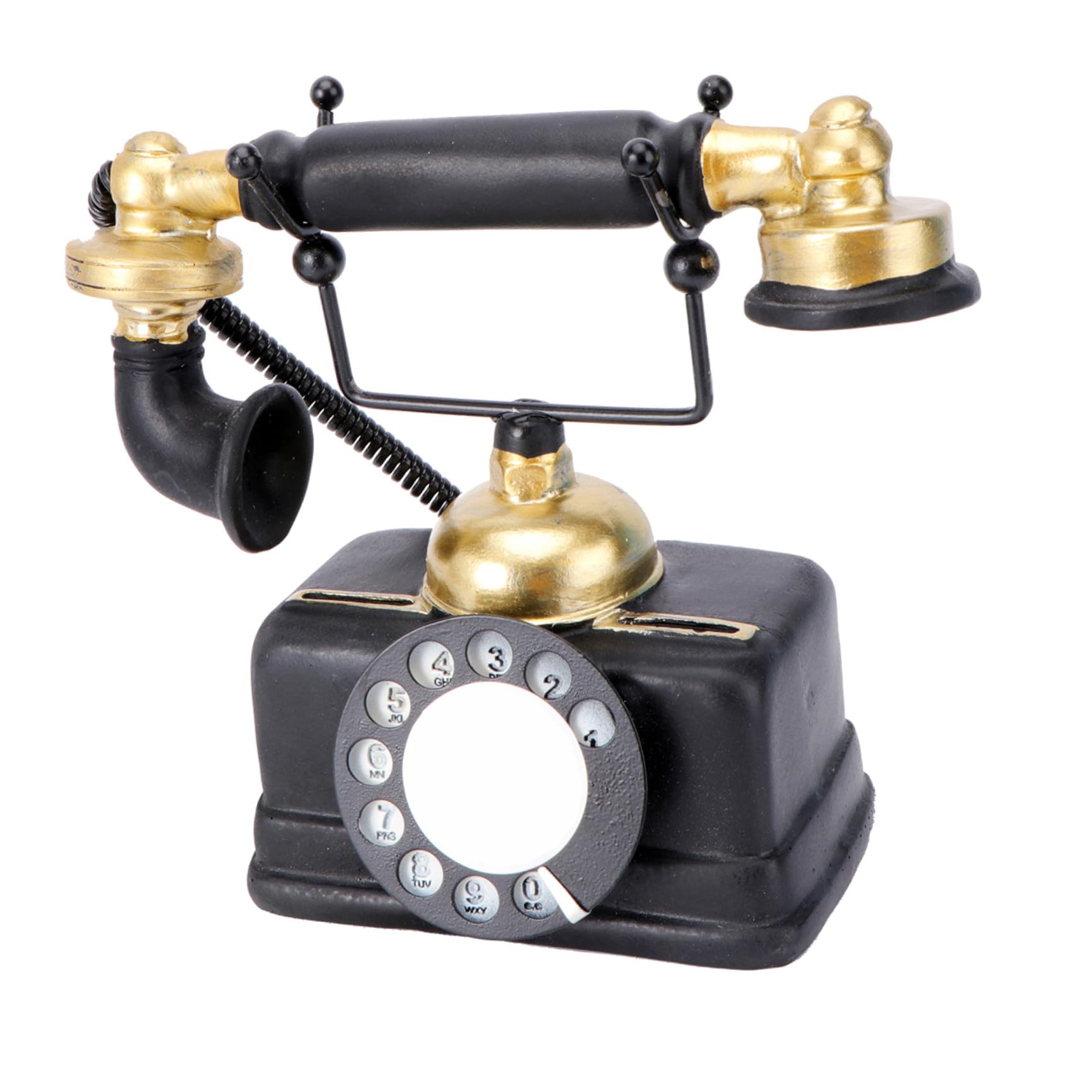 Teléfono retro de resina SOESFOUFU como regalo creativo clásico 8