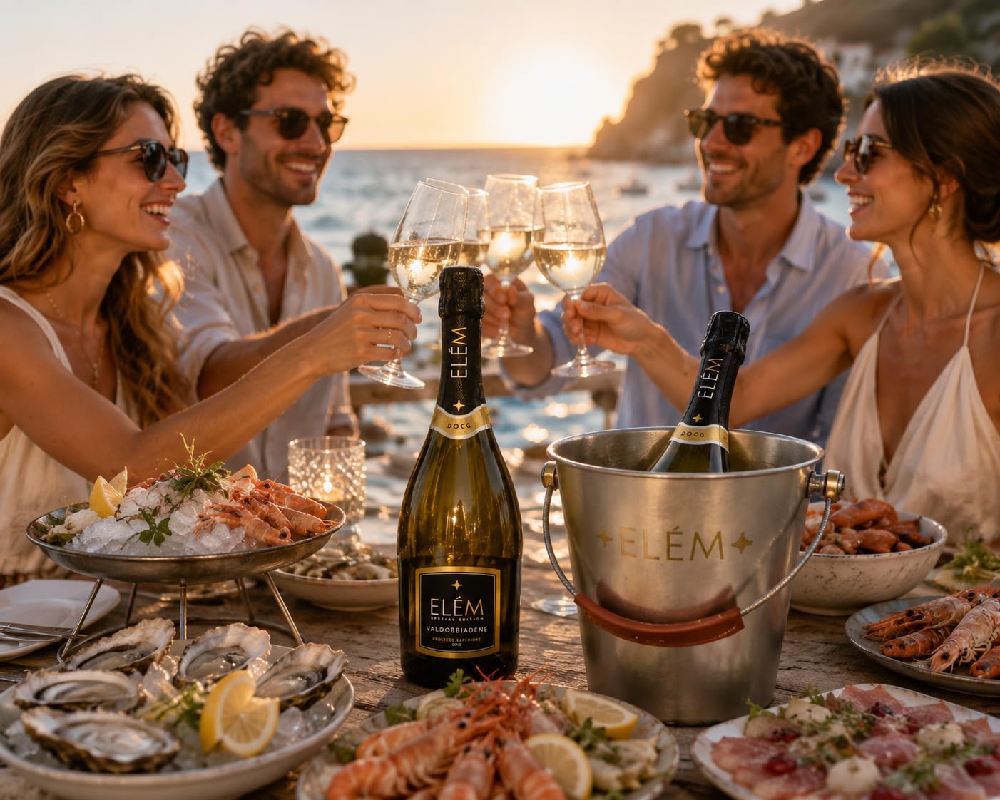 ELÈM Valdobbiadene D.O.C.G. Superiore Vin Petillant Italien - 1 Bouteille x 75 cl
