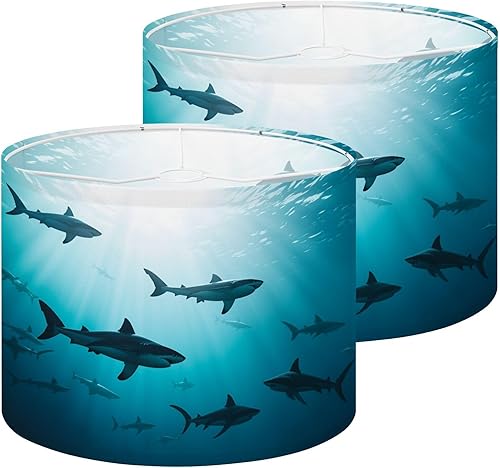 Miniatura 16 de Drum Lamp Shade Floral style 70s groovy daisy flowers Retro floral naive design Style Lampshade for Floor Lamps Table Lamps Pendant Light 13"x10"