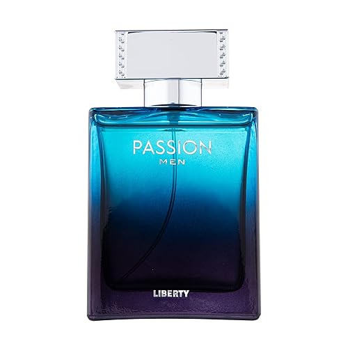 Liberty Perfume Luxury Passion para hombre (3.4fl oz3.4 oz), Eau de Toilette (EDT), fabricado en Francia, olor de larga duración, notas picantes.