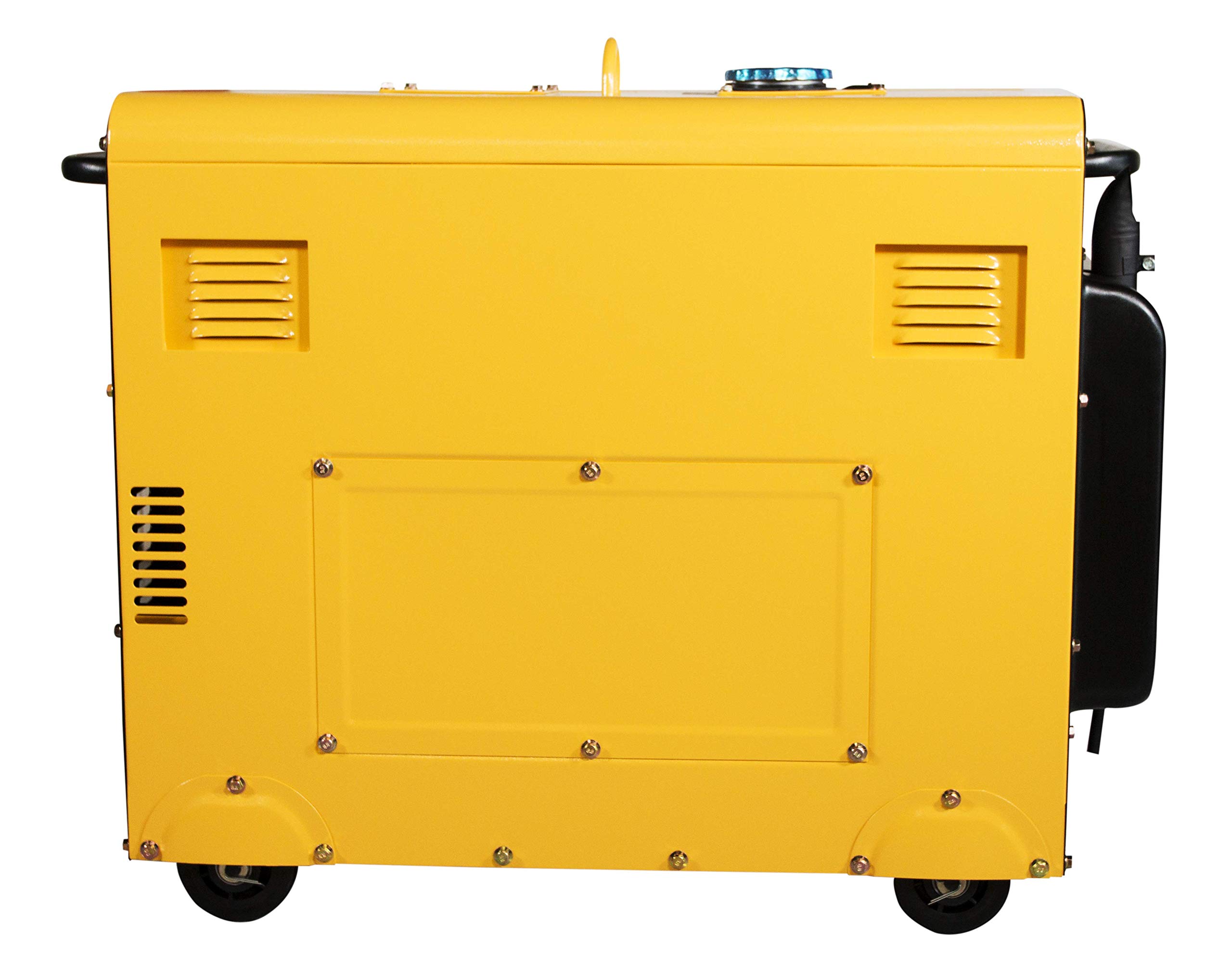 ITCPower Generador Diésel Trifásico Insonorizado 400V Profesional - Grupo Electrógeno Silencioso con Arranque Eléctrico y AVR para Empresas - Generador Alta Fiabilidad Uso Intensivo