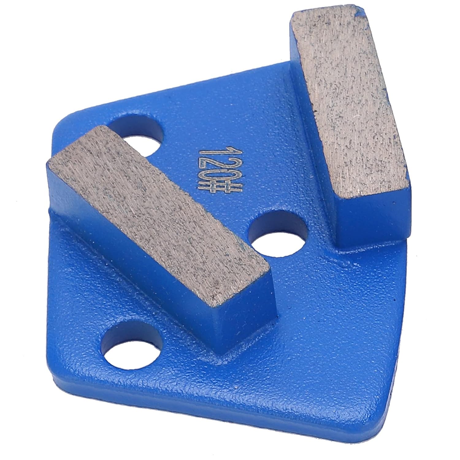 Ejoyous 3PCS Diamond Grinding Shoes Blocks, Trapezoid Grinding Shoes, Floor Grinder Disc High Hardness Metal Polishing Pads for Concrete Grinders Industrial Daily Use 120#