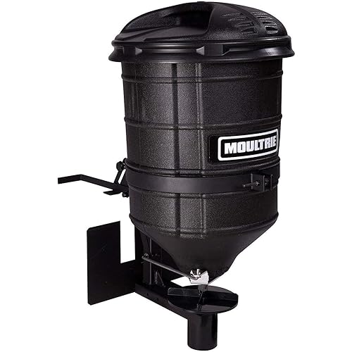 Moultrie ATV Spreader – Manual Feed Gate, Black, 20.4 x 31.4 x 20.4 inches