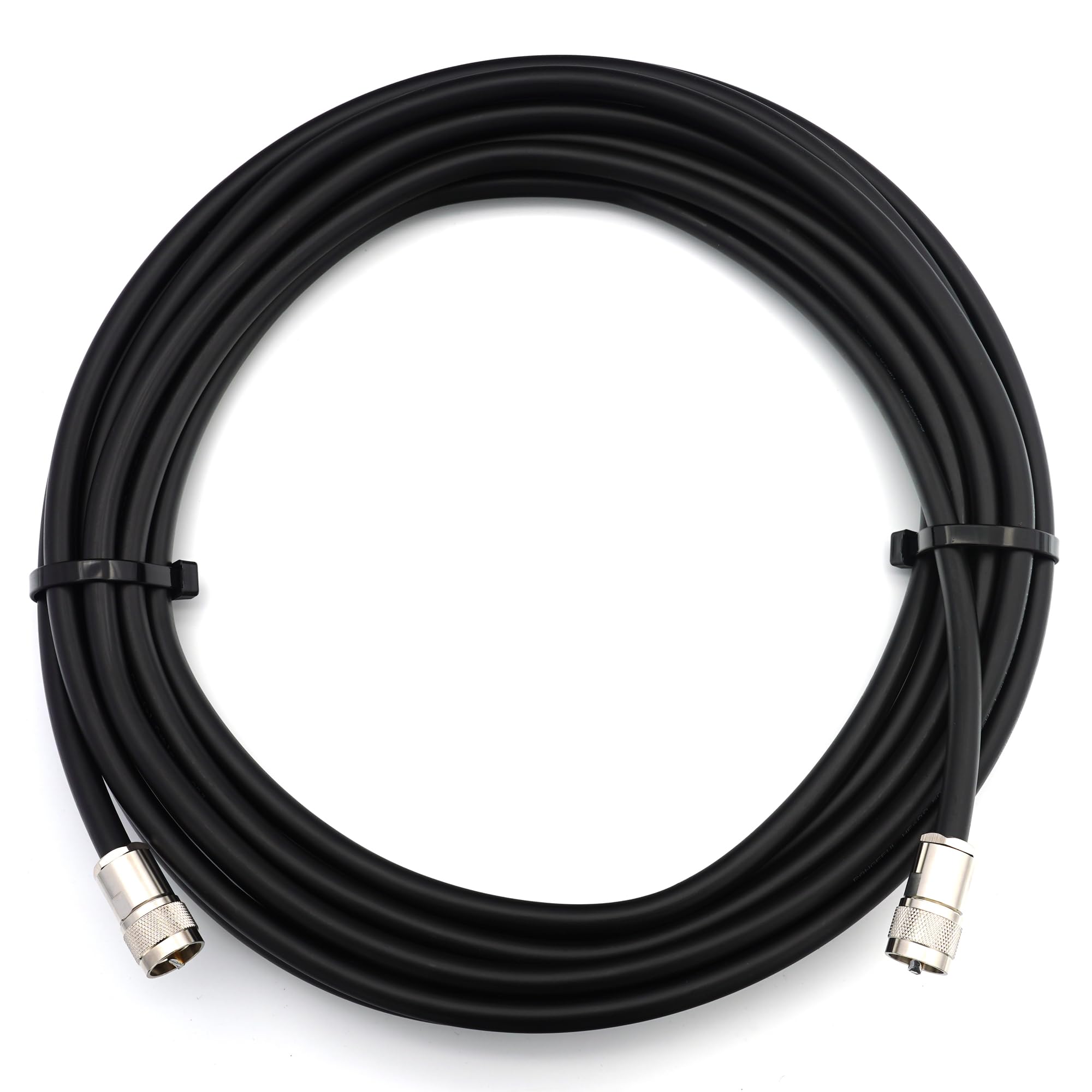 10m PL259 a PL259 UHF Cable coaxial CB — RG213 Extensión coaxial UHF macho a macho de 50 ohmios — para HAM, Radio CB, Antena, Medidor SWR, onda corta RF