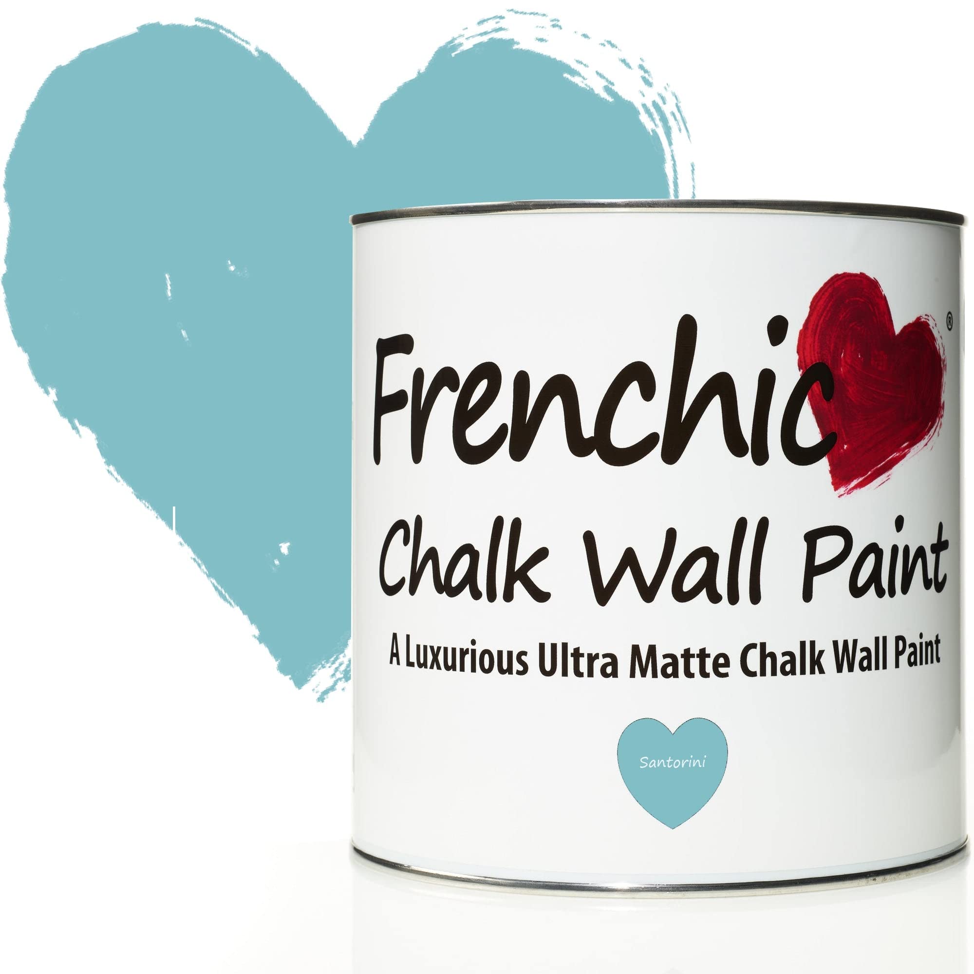 Frenchic Santorini Chalk Wall Paint, For Interior Walls & Ceilings, Ultra Matte, Washable & Scrubbable (2.5L) 2.5L