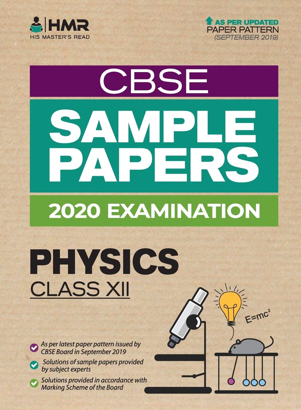 Sample Papers - Physics: CBSE Class 12 for 2020 Examination Paperback – 1 Dec. 2019