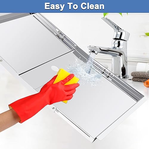 Miniatura 14 de Adviace Protectores térmicos de repuesto para parrilla de 15 pulgadas Dyna-Glo DGF493BNP, DGF510SBP, juego de 4 placas térmicas para parrilla