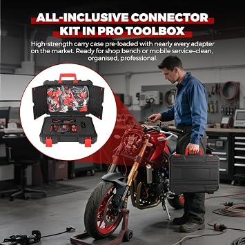 M7 Motorcycle Diagnostic Tool, Full-System Scanner for 70+ Brands