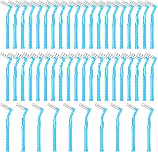 50 Stück Interdentalbürsten - Bürsten für Zahnzwischenräume, Zahnzwischenraumbürsten 0,6mm, zwischenraumbürsten zähne Rosa, Zahnzwischenräume Reinigen (0,7mm)