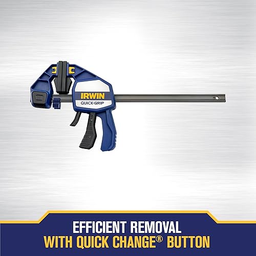 Miniatura 26 de Irwin herramientas industriales tornillo de banco y barra de liberación de 6 pulgadas
