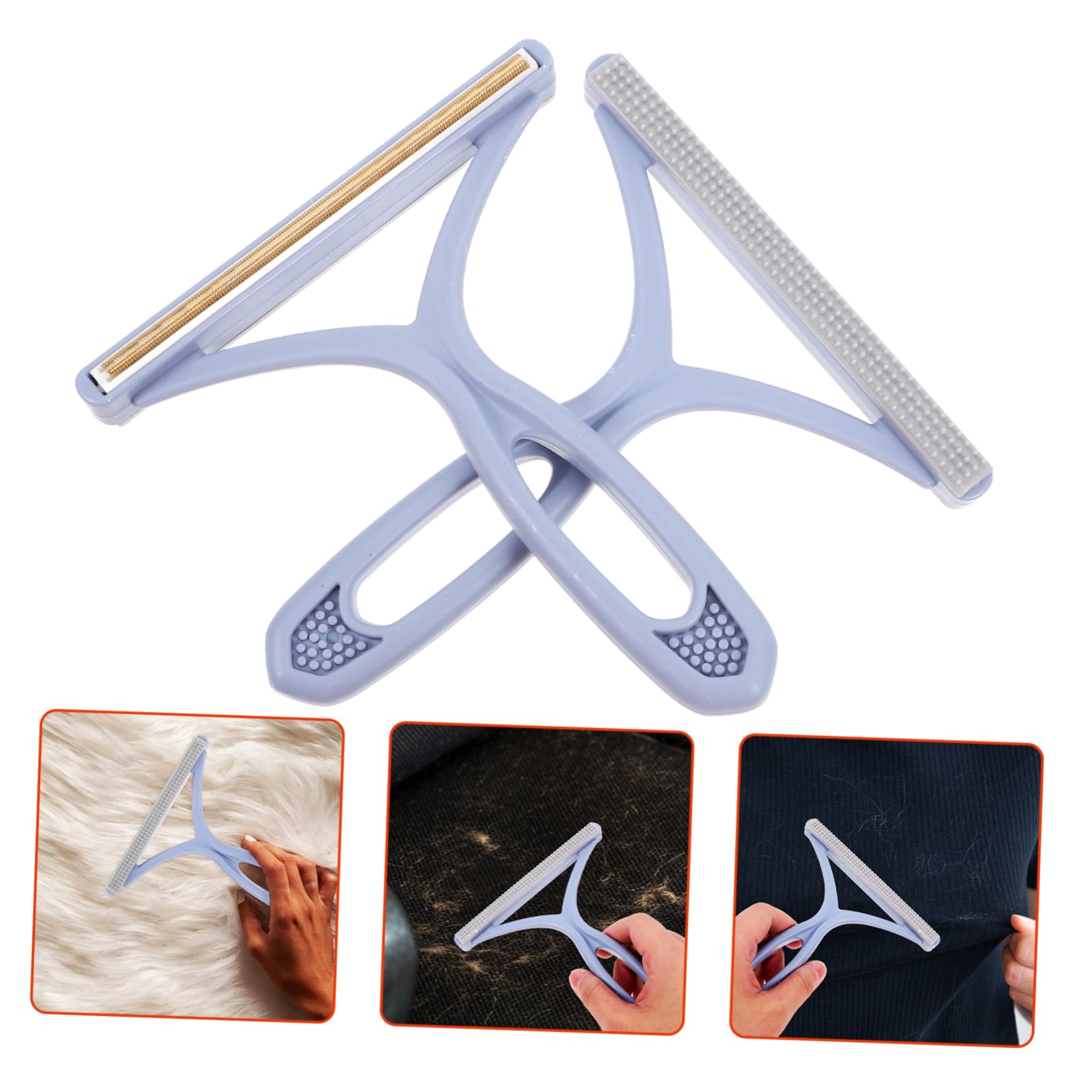 Baluue 10stücke Handlicher Fusselentferner Für Kleidung Und Möbel Effektives Werkzeug Entfernung Von Tierhaaren Und Fusseln Ergonomisches Design Wiederverwendbar Leicht Und Tragbar
