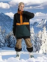 Vista 6 de Chaquetas de esquí para hombre, abrigos de snowboard para mujer, chaqueta impermeable para deportes de invierno, resistente al viento, cálida Todo