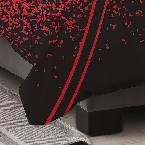 Miniatura 40 de NORTHWEST Atlanta Hawks - Juego de edredón con licencia oficial de la NBA, tamaño matrimonial/queen e individual/individual XL, ropa de cama suave