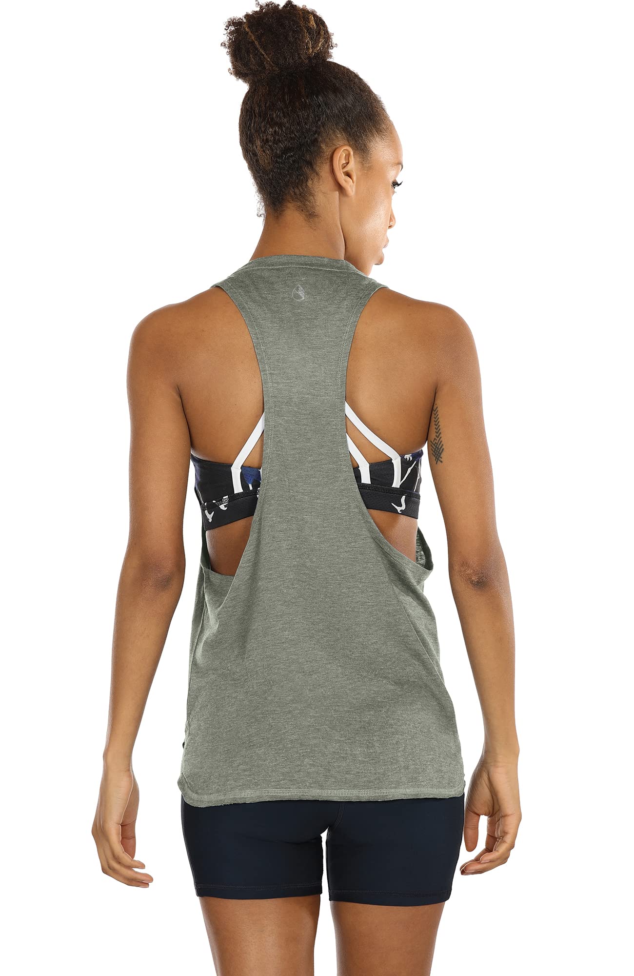 icyzone Tank Tops Camiseta de fitness Mujer