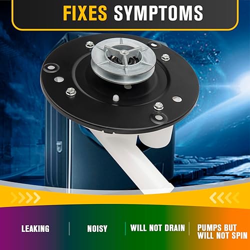 Miniatura 4 de Bomba de drenaje 35-6780 reemplaza 35-6434 35-6465 35-5766 WP35-6465 WP35-6780 AP6008663 21001906 21001873 21002240 LP12002240 8 para Whirline