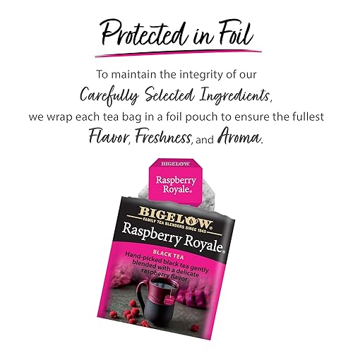 Miniatura 91 de Bigelow Vanilla Chai Black Tea, caja de 20 sobres (paquete de 6), té negro con cafeína, 120 bolsas de té en total