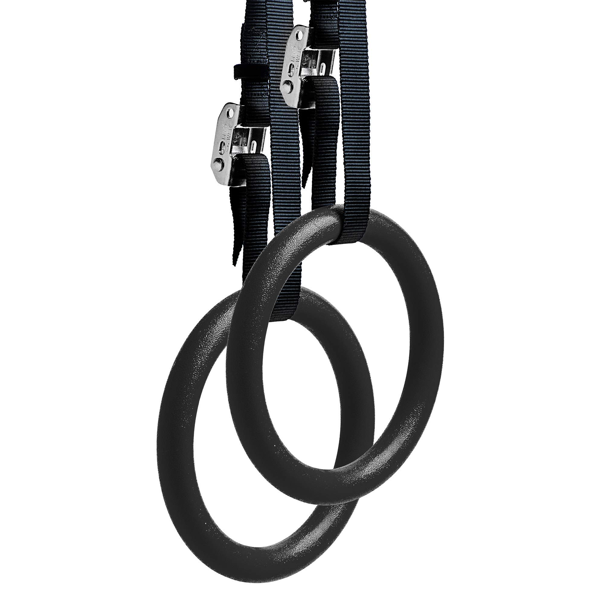 Anelli Ginnastica Cinghie Regolabili 2 Pezzi Anelli Per Ginnastica Con Cinghie Regolabili - Set Di 2 Per Allenamento A Casa, Antiscivolo, Fibbie Metalliche Guanti Palestra - 6