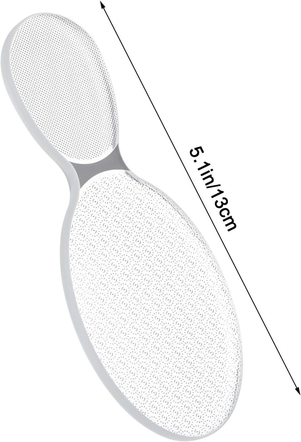 2 Pcs Nano Foot File Glass Nail File Foot Scrubber Callus Remover Rough and Smooth Sides Professional Pedicure Tools at Home Heel Scraper for Dead Skin Removal Cracking Wet and Dry Feet