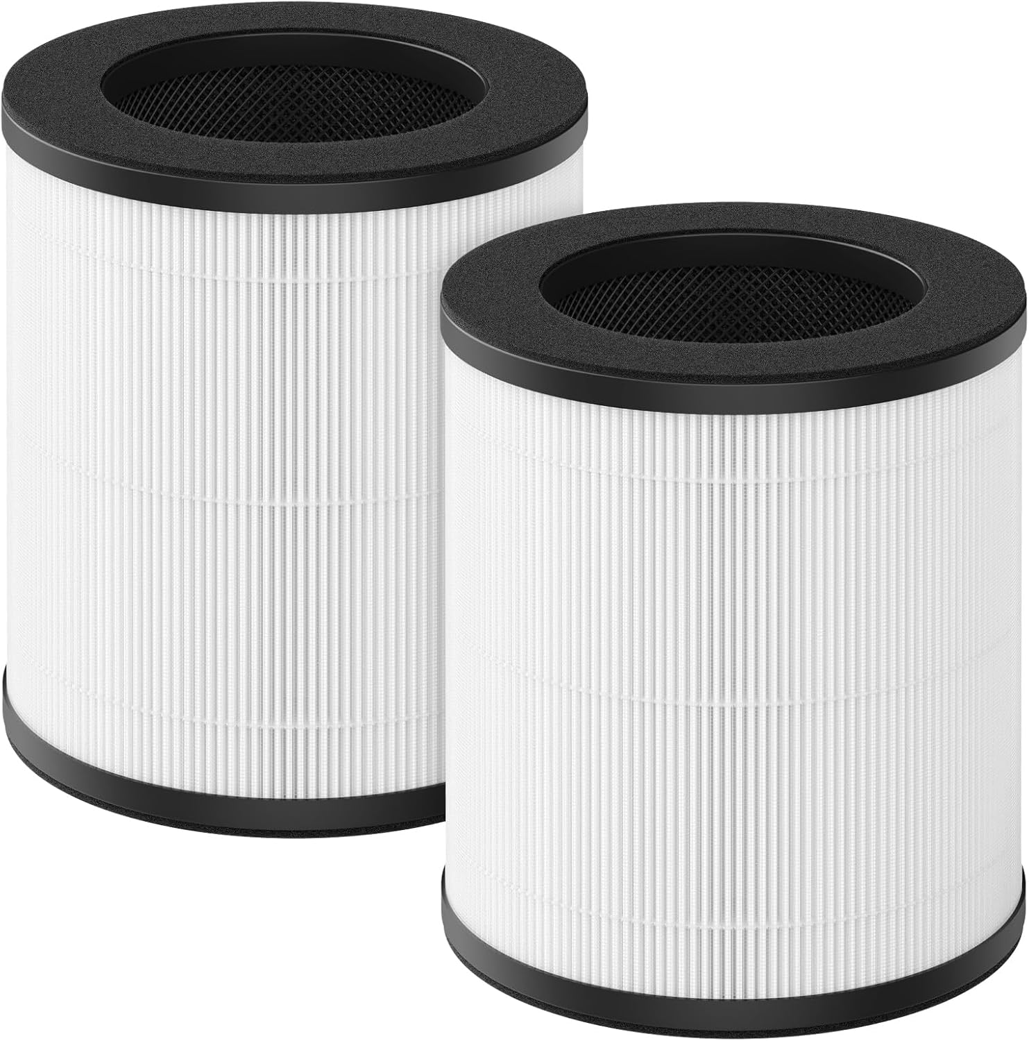 ZQA-4000C ZQA-4000B Replacement Filter Compatible with Hopmirth ZQA-4000C, FETIONS ZQA-4000A, Cobectal & Oterbear ZQA-4000B Air Purifier, 3-in-1 H14 HEPA Filter, 2 Pack