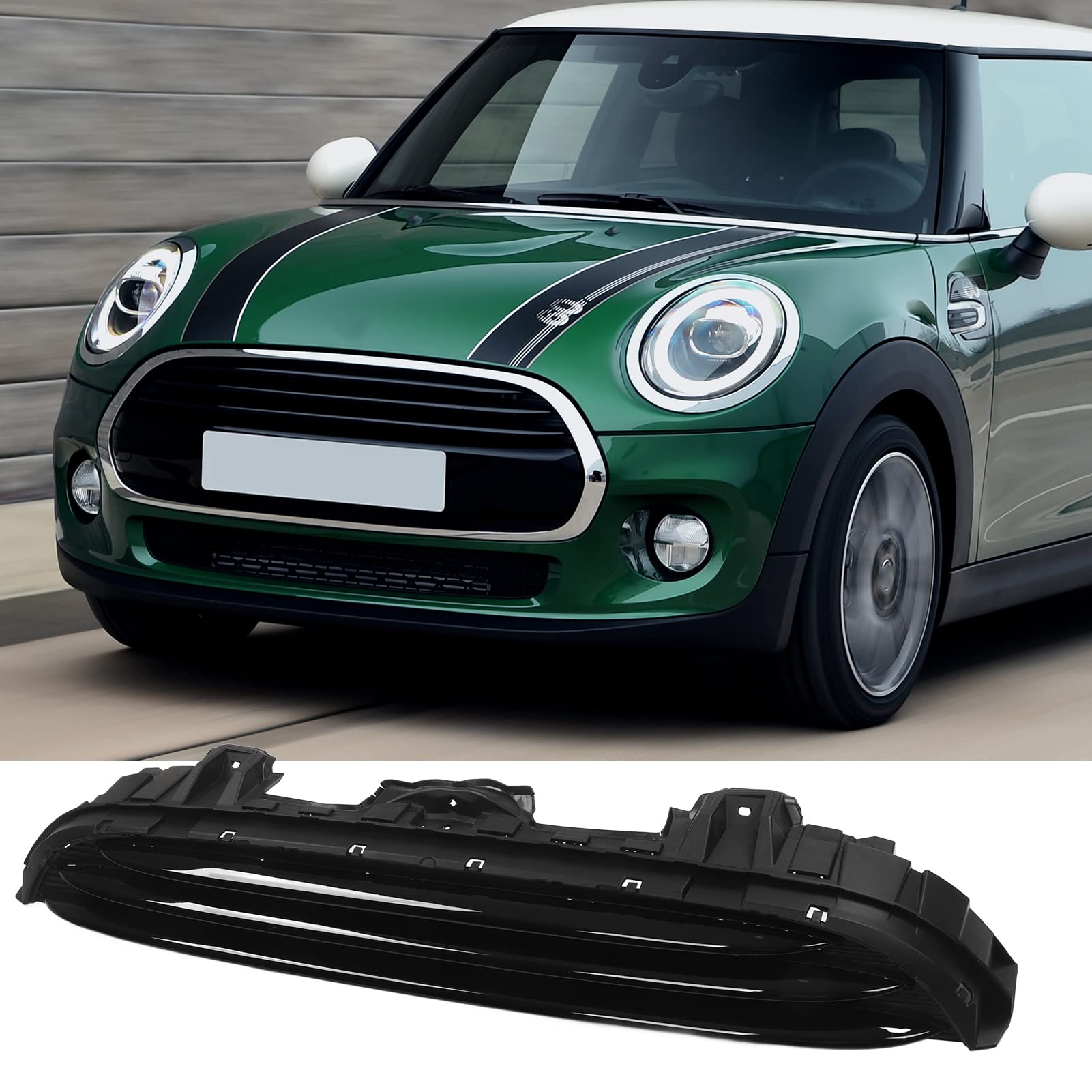 Upper Middle Grill Cover, 51137300586 Front Bumper Upper Grille 