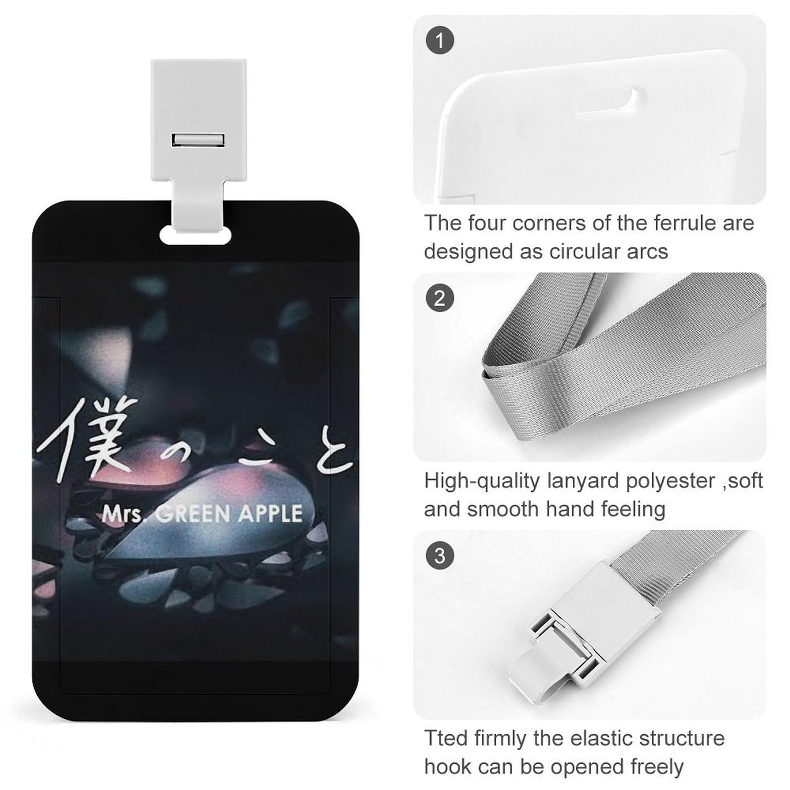 Amazon.co.jp: ミセス・グリーン・アップル IDカードホルダー 名札