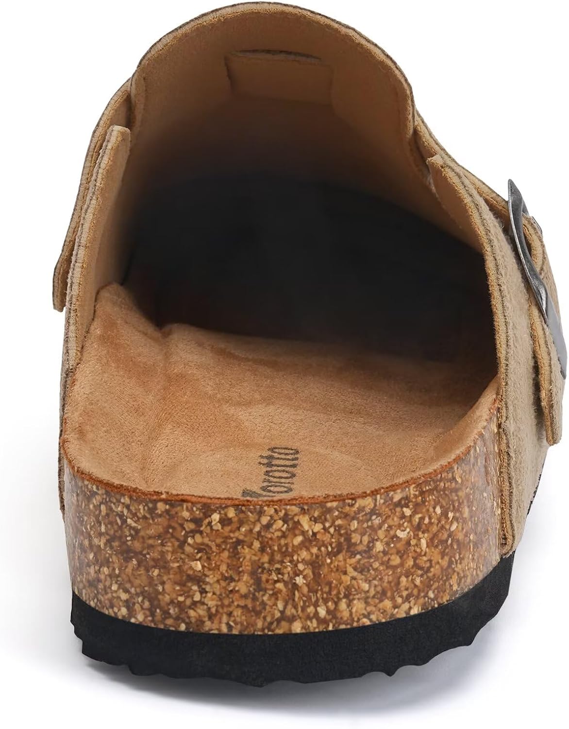 Torotto Womens Mens Clogs Cork Footbed Suede Slippers Arch Support Potato... - Picture 17 of 68