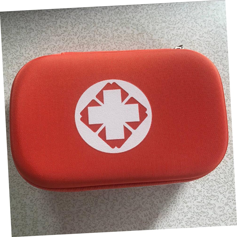 2 Piezas Kit Medico Portatil Bolsa Medica Bolsa De Primeros Auxilios Botiquín Médico Rojo